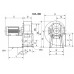 CRMT/4- 500/205 7.5Kw Центробежен вентилатор 400°C 